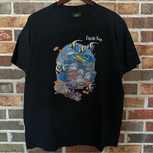 VTG Florida Keys Fish Tee Single Stitched